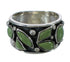 Southwest Turquoise And Genuine Sterling Silver Ring Size 5 YX90767